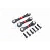GPM TT02 Alloy Steering TIE-ROD SET (Red)