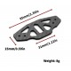 TT01/TT02 Strong Carbon Bumper Suport 