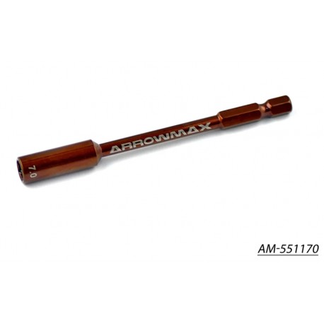 Arrowmax Nut Driver 7.0 X 100MM Power Tip Only 