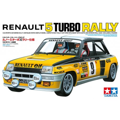 TAMIYA 24368 Renault 5 Turbo, Maquetas - Vehículos - Maquetas de coches