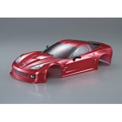 Killerbody Corvette GT2 Karosserie Dunkelrot 190mm RTU
