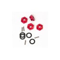 Hobbytech Hexagone de roue av/ar Alu + joint