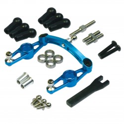 YEAH RACING TT02 ALUMINUM FRONT  KNUCKLE ARM SET