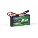 Turnigy Nano-Tech 2200mAh 2S 30C LiFePo4 Transmitter/Receiver Pack w/Futaba & PH1.0 Connector