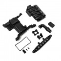 SCX6: Front Servo Mount-Engine Cover-Seals