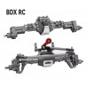 Bdx Rc CNC Machined Aluminum Alloy Front and Rear Portal Axle for 1/10 RC Crawler Car 