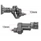 Bdx Rc CNC Machined Aluminum Alloy Front and Rear Portal Axle for 1/10 RC Crawler Car 