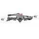 Bdx Rc CNC Machined Aluminum Alloy Front and Rear Portal Axle for 1/10 RC Crawler Car 