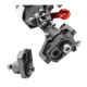 Bdx Rc CNC Machined Aluminum Alloy Front and Rear Portal Axle for 1/10 RC Crawler Car 
