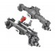 Bdx Rc CNC Machined Aluminum Alloy Front and Rear Portal Axle for 1/10 RC Crawler Car 