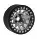 Bdx Rc 1.9" Aluminum Beadlock Crawler Wheels M105 Grey/Black (4pcs)