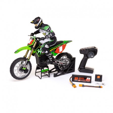 Losi 1-4 Promoto-MX Pro Circuit 2S RTR Brushless Motorcycle (Battery and Charger Included) Green