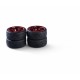 Carson 1:10 wheel set (4) Design 10 Sp.red 26mm