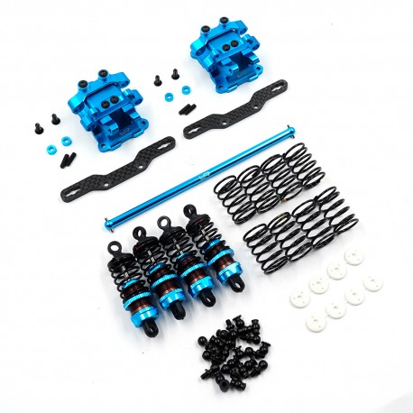 Tamiya Aluminum Performance Damper Upgrade Set For Tamiya TT02