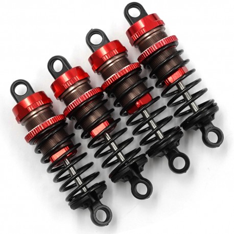 Yeah Racing Aluminum Big Bore Go 60mm Damper Set 