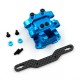 Yeah Racing TT02 Aluminum Gearbox Cover w/Carbon Damper Mount 