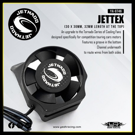 Yeah Racing  Jetnado Jettex 300 Shrouded Super High Speed Fan 30mm