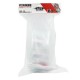 Yeah Racing 1/10 Mitubishi Lancer EVO IV Clear Body w/Rims Set
