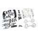 Yeah Racing 1/10 Mitubishi Lancer EVO IV Clear Body w/Rims Set