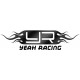 Yeah Racing 1/10 Mitubishi Lancer EVO IV Clear Body w/Rims Set