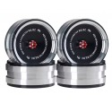 Red Spider Rc 1.9" Aluminum Beadlock Crawler Wheels Black (4pcs)