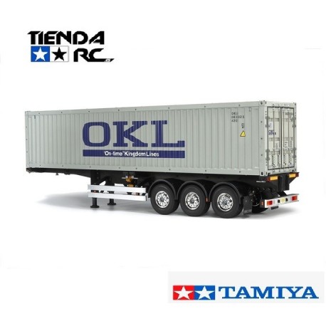 Tamiya Container 3-Axel Trailer 40 Ft