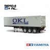 Tamiya Container 3-Axel Trailer 40 Ft
