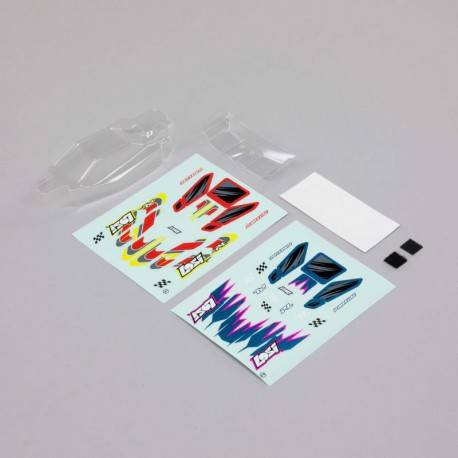Losi Body & Wing Clear: Micro-B