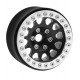 Bdx Rc 1.9" Aluminum Beadlock Crawler Wheels M105 Silver/Black (4pcs)