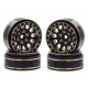 Bdx Rc Brass 1,0" Plus Beadlock Crawler Wheels M100 (1/24-1/18)