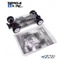 Hnr 1/10 Rally Car Chassis Kit "Fox Hound"