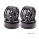 Bdx 1,9" Carbon Fiber  Crawler Beadlock Wheels