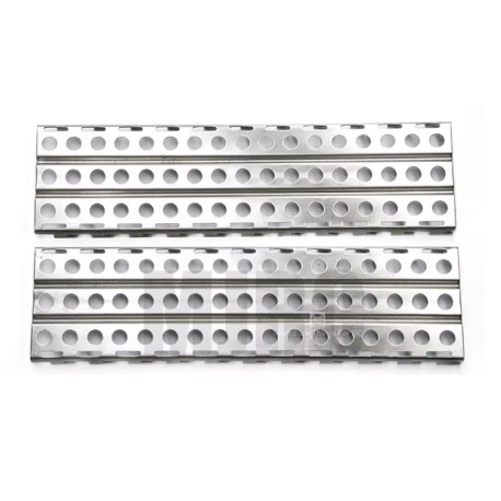 Metal Sand Plates (2) silver