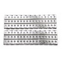 Metal Sand Plates (2) silver