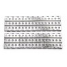 Metal Sand Plates (2) silver