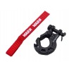  Winch Hook With Winch Pull Strap Tags Decoration For 1/10 Rc Crawler 