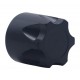 1:10 ALU. HUB NUT M4 BLACK (4)
