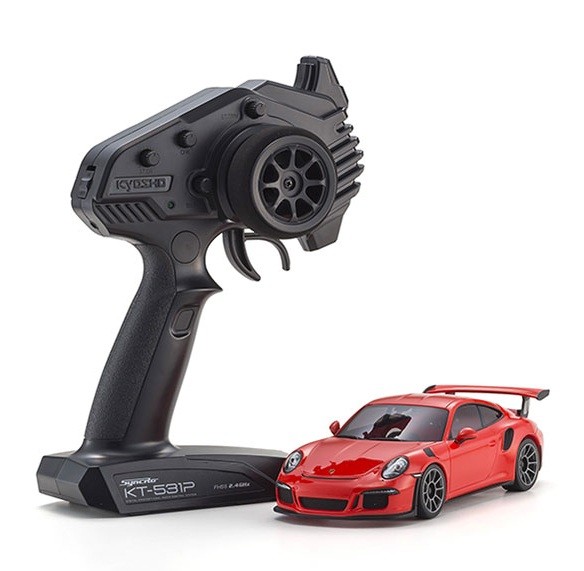 Kyosho ホビーラジコン パーツセット Kyosho Mini-Z MR04 RWD Porsche 911 GT3 RS Orange (N-RM/KT531P
