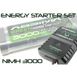 Absima RC Energy Starter Set 3000 (NiMH-NC-2.0)