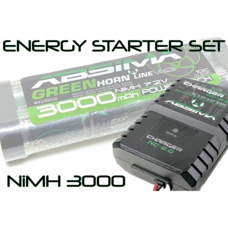 Absima RC Energy Starter Set 3000 (NiMH-NC-2.0)