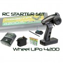 Absima RC Starter Set "Wheel LiPo 4200"