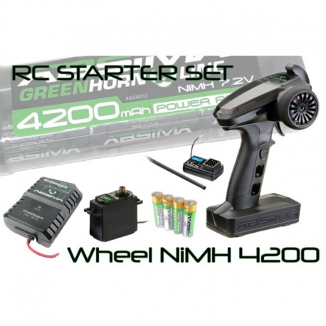 Absima RC Starter Set "Wheel NiMH 4200"