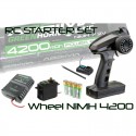 Absima RC Starter Set "Wheel NiMH 4200"