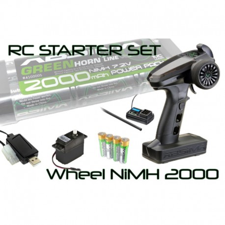 Absima RC Starter Set "Wheel NiMH 2000"