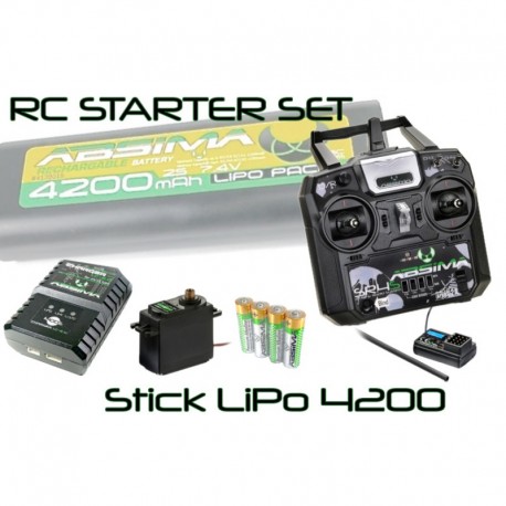 Absima RC Starter Set "Stick LiPo 4200"
