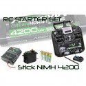Absima RC Starter Set "Stick NiMH 4200"