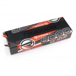 RUDDOG 8000mAh 50C 7.4V LiPo Stick Pack Battery with T-Plug