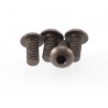 Hiro Seiko M3X6 Alu Hard Coated Hex Socket Button Head Screw 