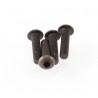 Hiro Seiko M3X12 Alu Hard Coated Hex Socket Button Head Screw 