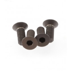Hiro Seiko Alu Hard Coated Hex Socket Flat Head Screw M3x8